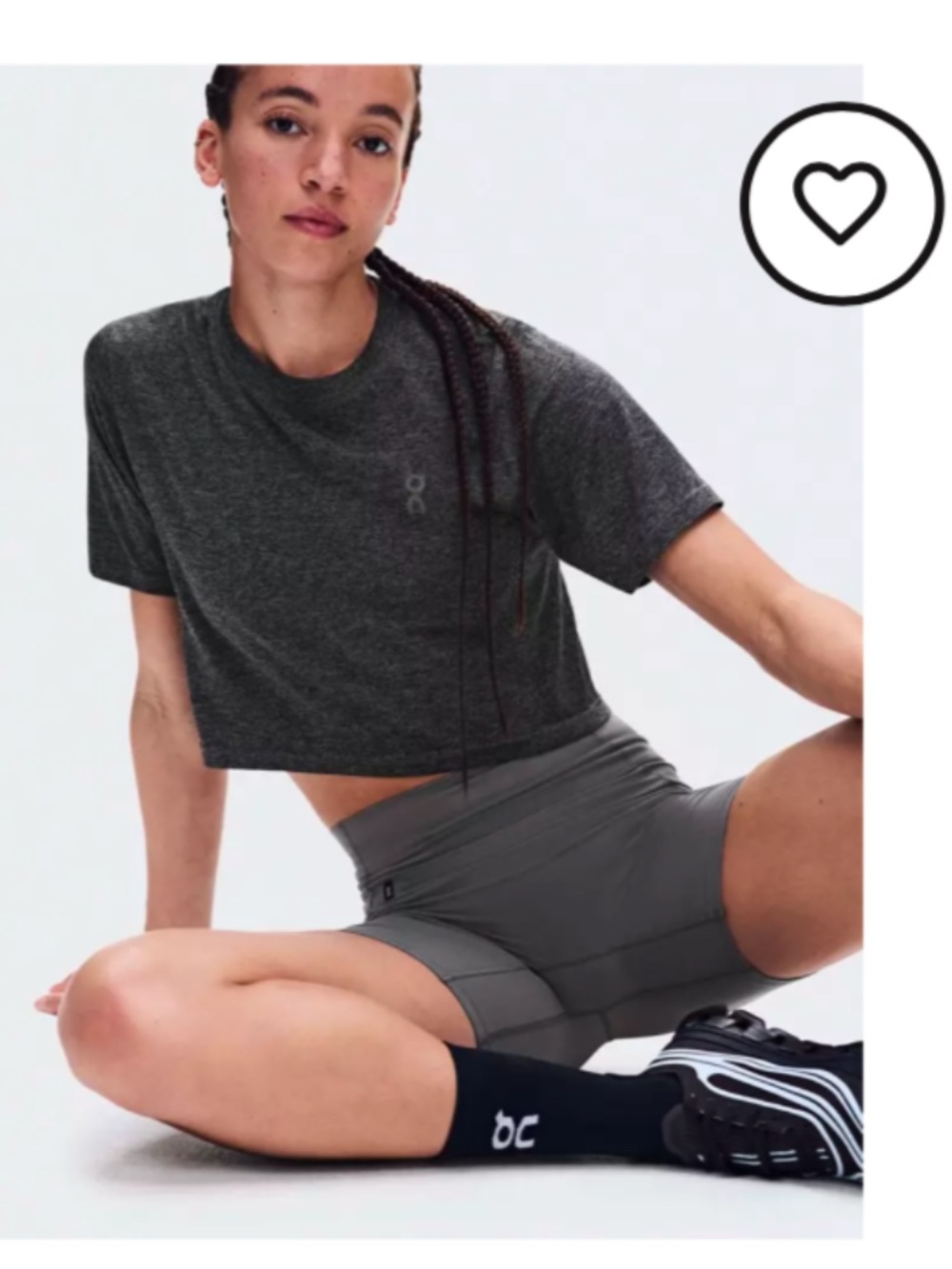 On Women's Train Flex-T Crop